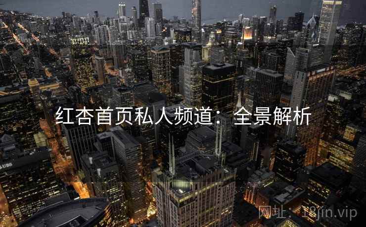 红杏首页私人频道：全景解析